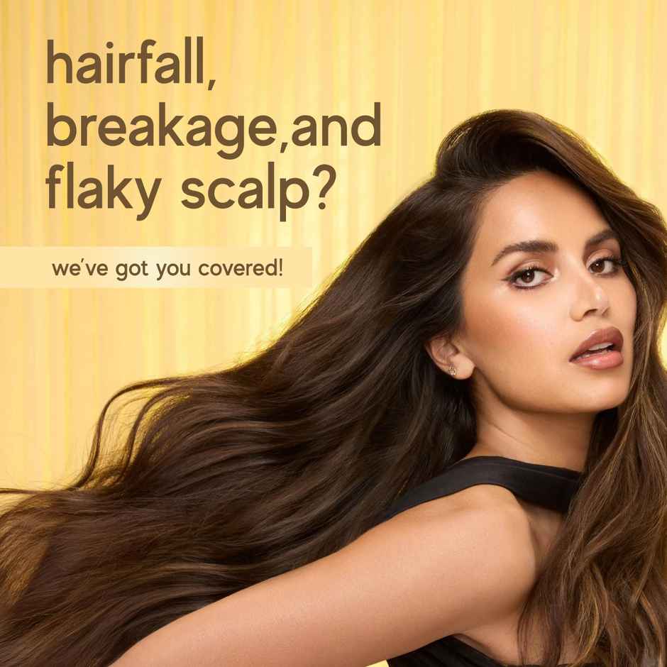 inde wild Champi Bond Repair Shampoo - Strengthening, Hairfall Control & Scalp Cleanser