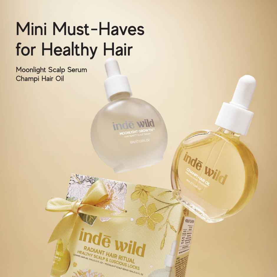 inde Wild Radiant Hair Ritual Minis Kit