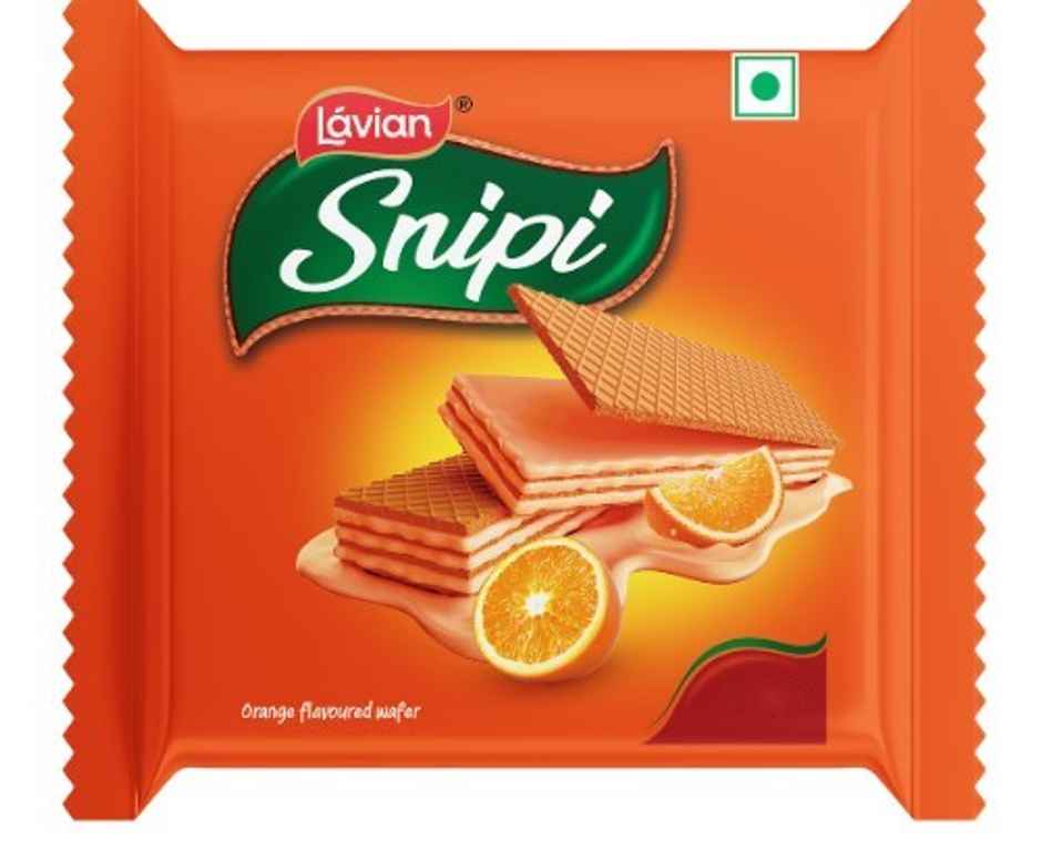 Lavian Exotique Snipi Orange Flavoured Wafer