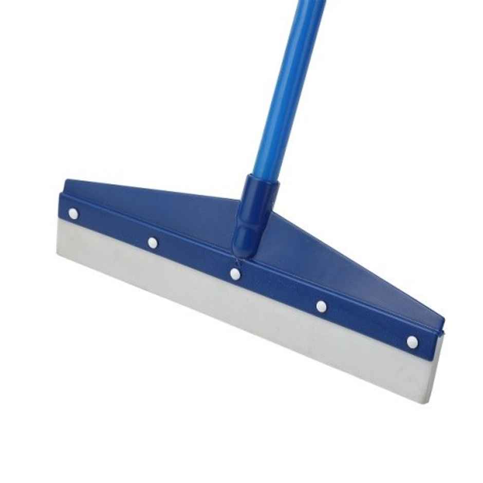 Dash Floor Wiper With 4 Feet Iron Pipe| 30 CM | Blue