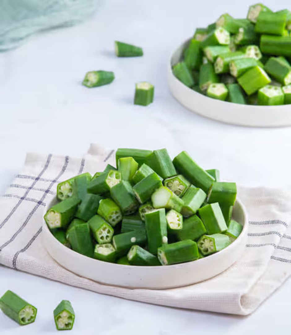 Diced Lady Finger, 200 g