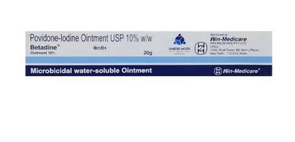 Betadine Ointment 10% Combo 