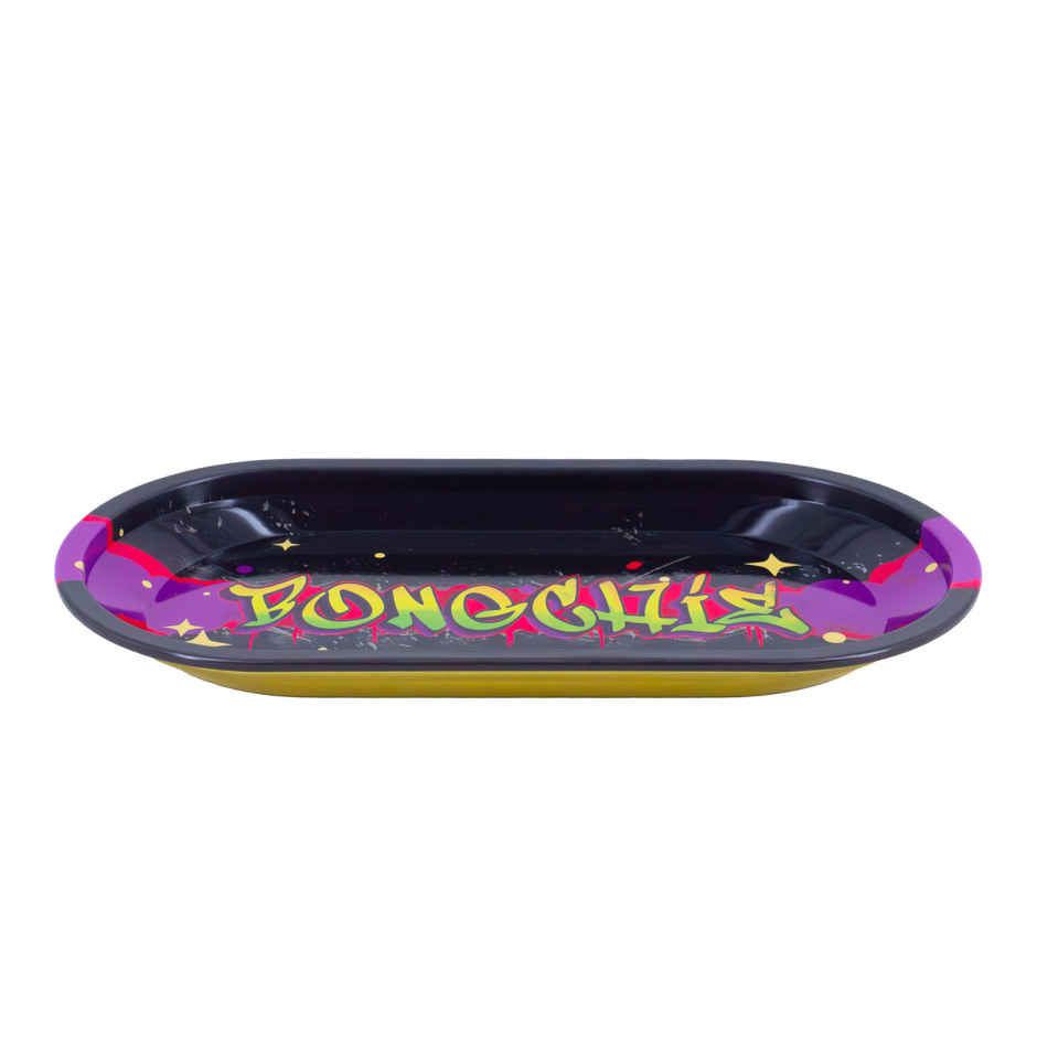 Bongchie Graffiti Rectangular Metal Rolling Tray