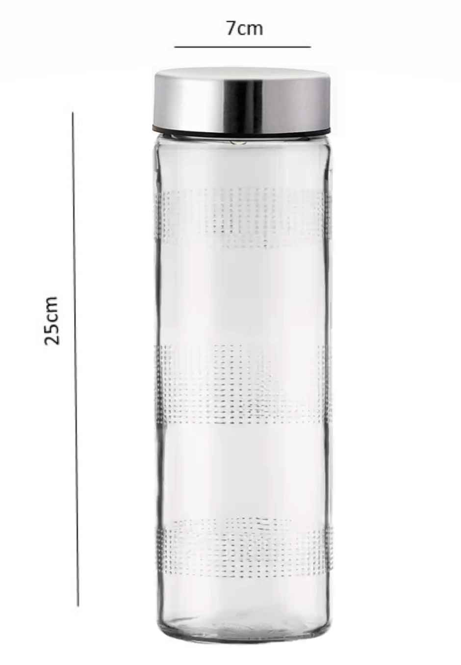 Roxx Stainless Steel Neo Bottle | Silver - 750 ml