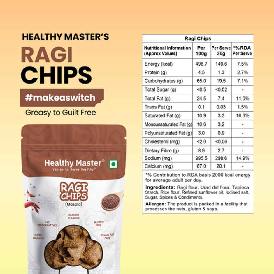 Healthy Master Ragi Chips