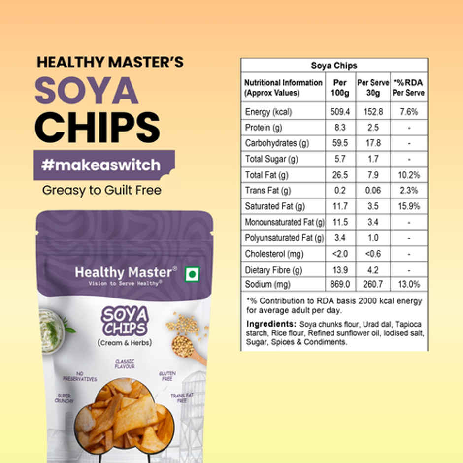 Healthy Master Soya Chips