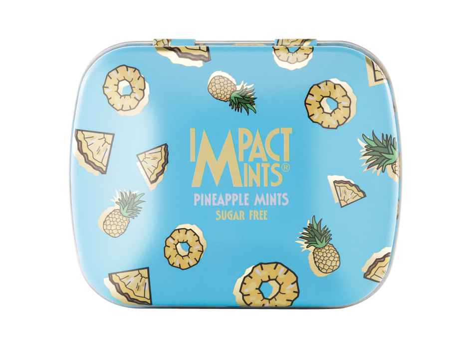 Impact Mints Sugar Free Mints Pineapple
