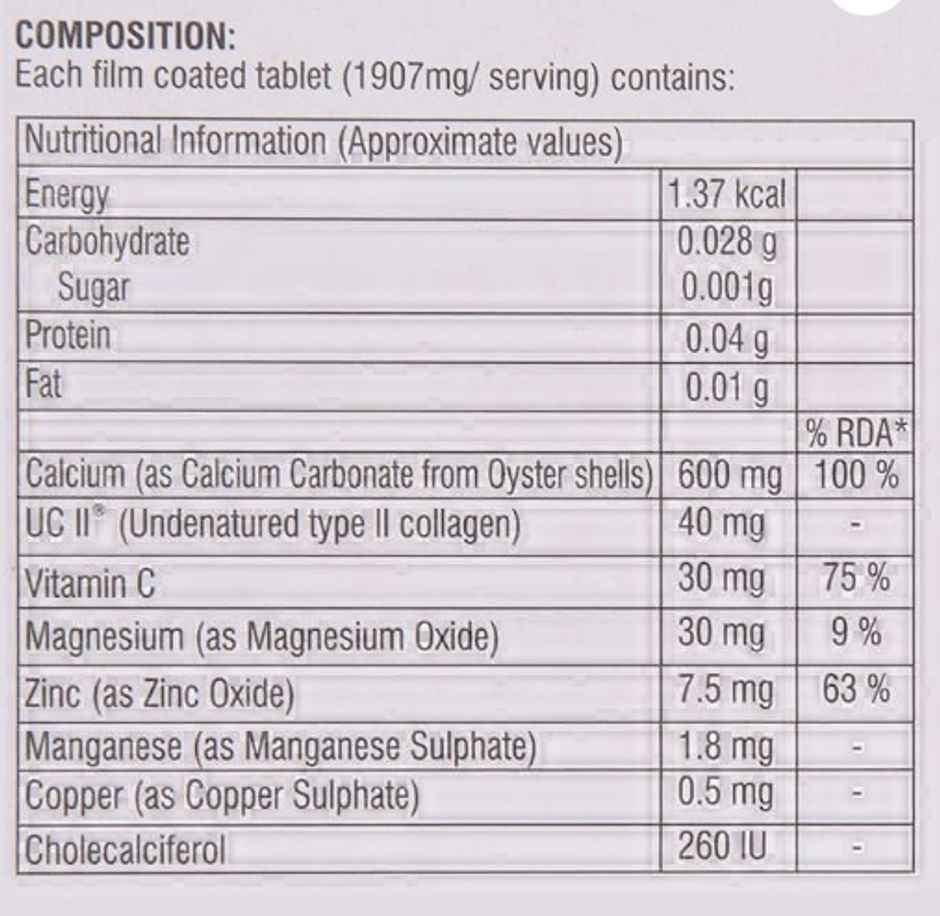 Ostoshine Tablet