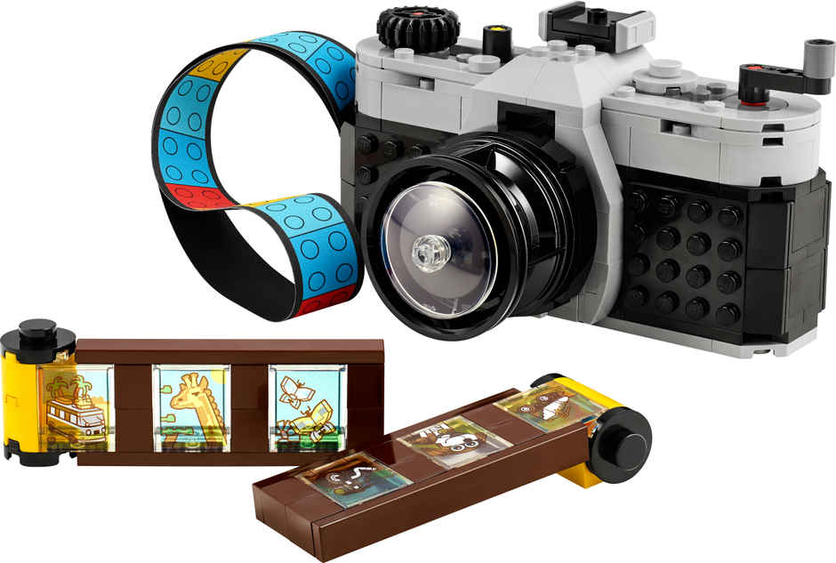 Lego Creator Retro Camera 3 In 1 Toy 31147 Multicolour For Kids Ages 8Y+