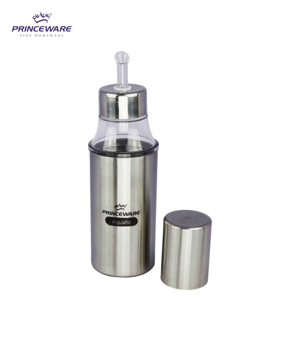 Princeware Dura Pour Stainless Steel Oil Bottle, Pot 500 ml