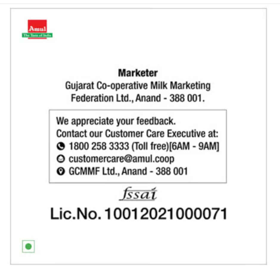 Amul A2 Buffalo Fresh Milk | Pouch