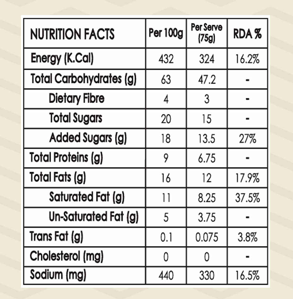 Cake Tale Barcake Fruit & Nutty