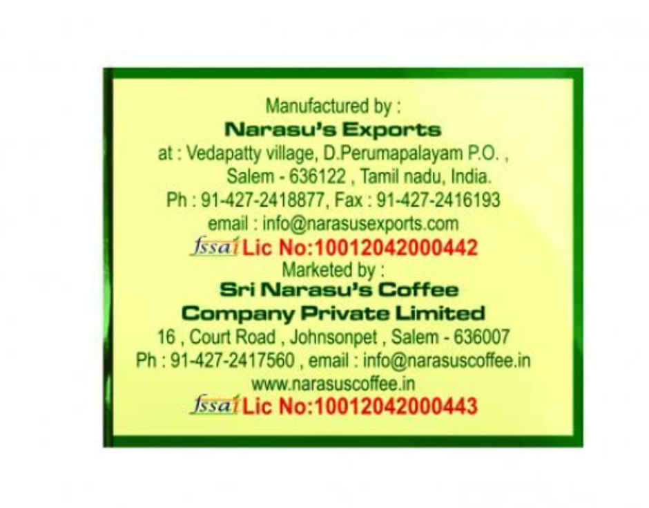 Narasus Pure Instant Coffee