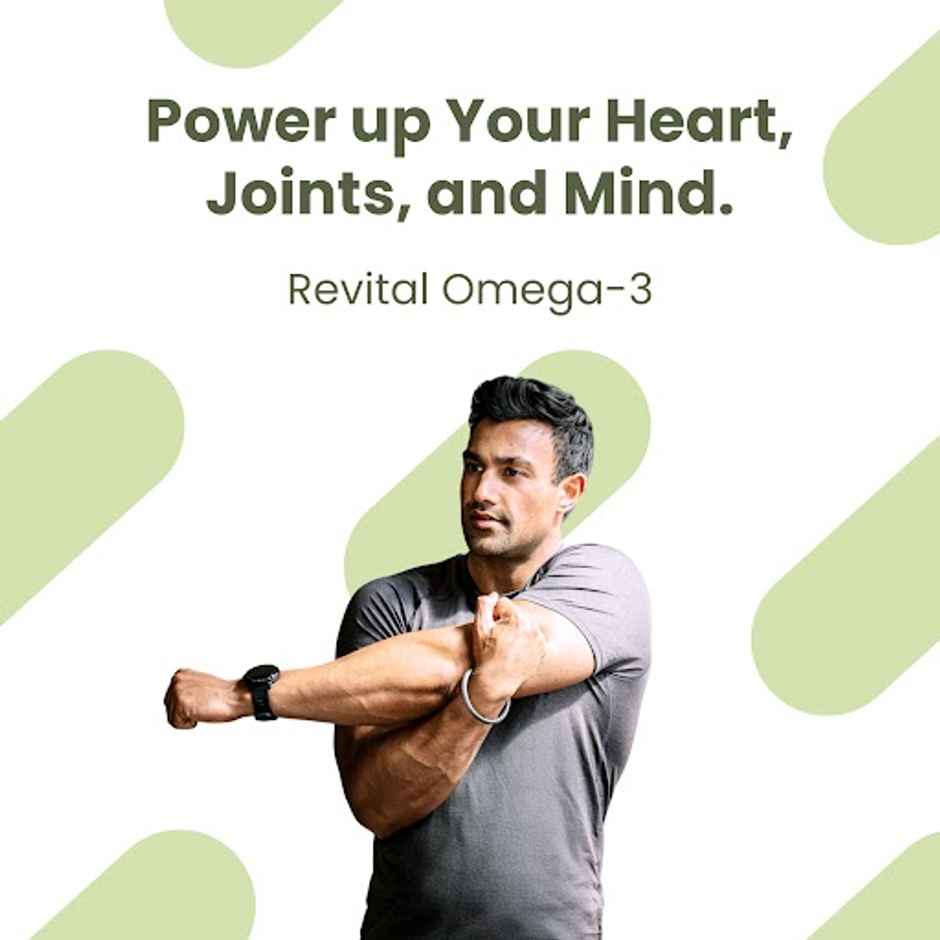 Revital Omega 3 VEGetarian 1000mg Flaxseed Oil