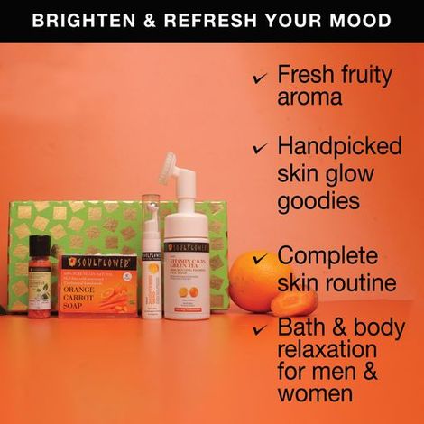 Soulflower Vitamin C Orange Glam Box