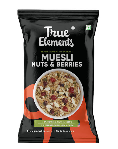 True Elements Breakfast Combo (Oats | Muesli | Granola)