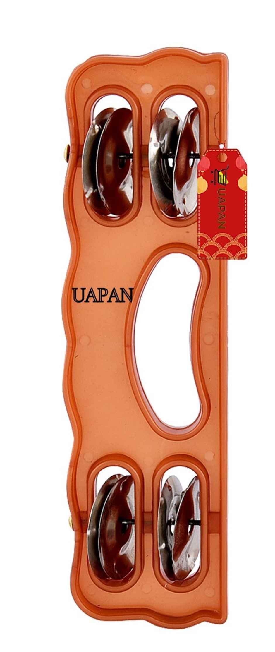 Uapan Plastic Taal Kanjira/Kartal Kirtan I Puja-Bhajans I Pair Of 1