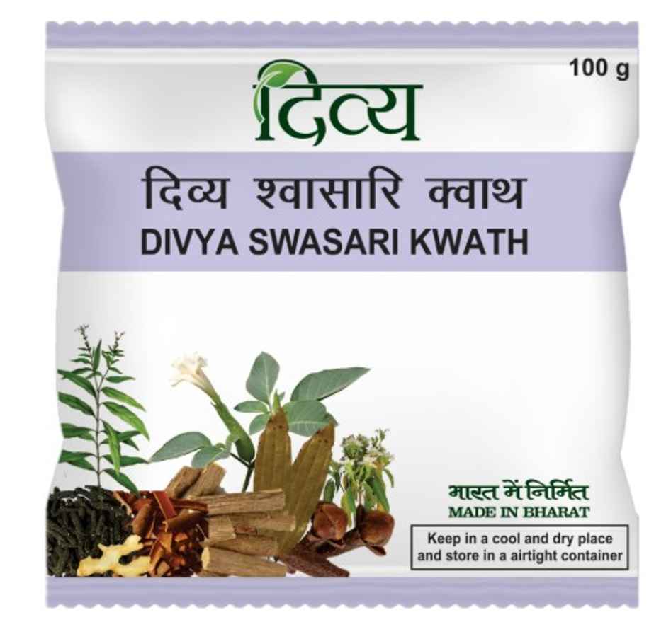 Patanjali Divya Swasari Kwath for Respiratory Care Powder