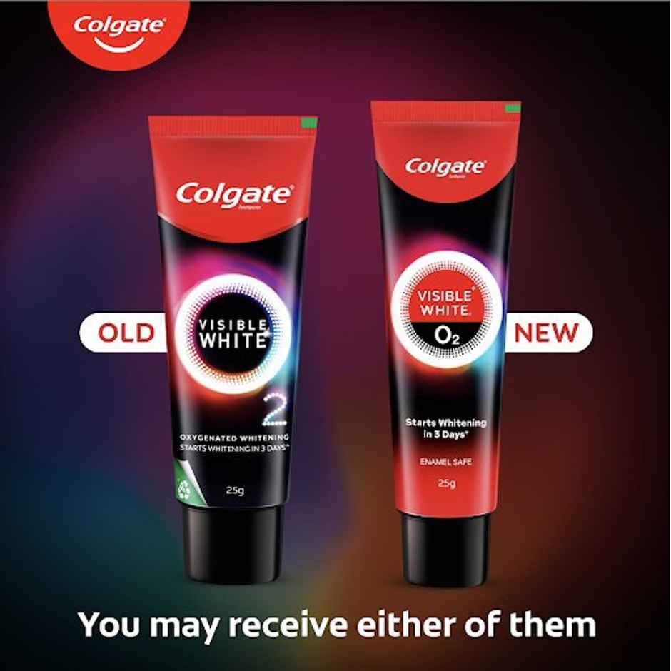 Colgate Visible White O2 Teeth Whitening Toothpaste