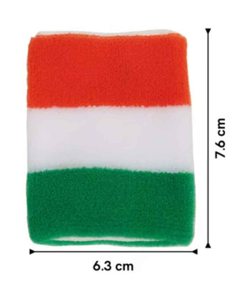 Tiyutraditions Tricolor Wrist Band By Tiyutraditions | 2 Pieces