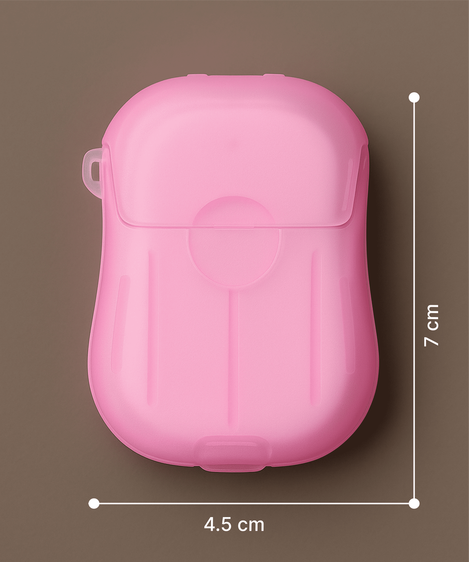 Lazer Disposable Travel Paper Soap Strips For Handwash | Assorted