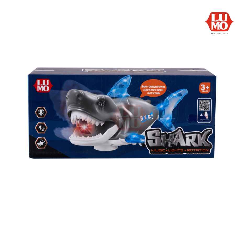 Lumo Shark (Music|Lights|Rotation) - Assorted Toy