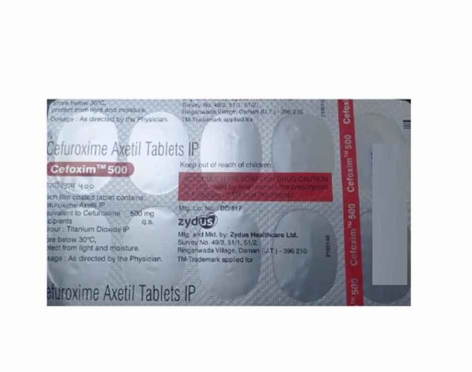 Cefoxim 500 Tablet