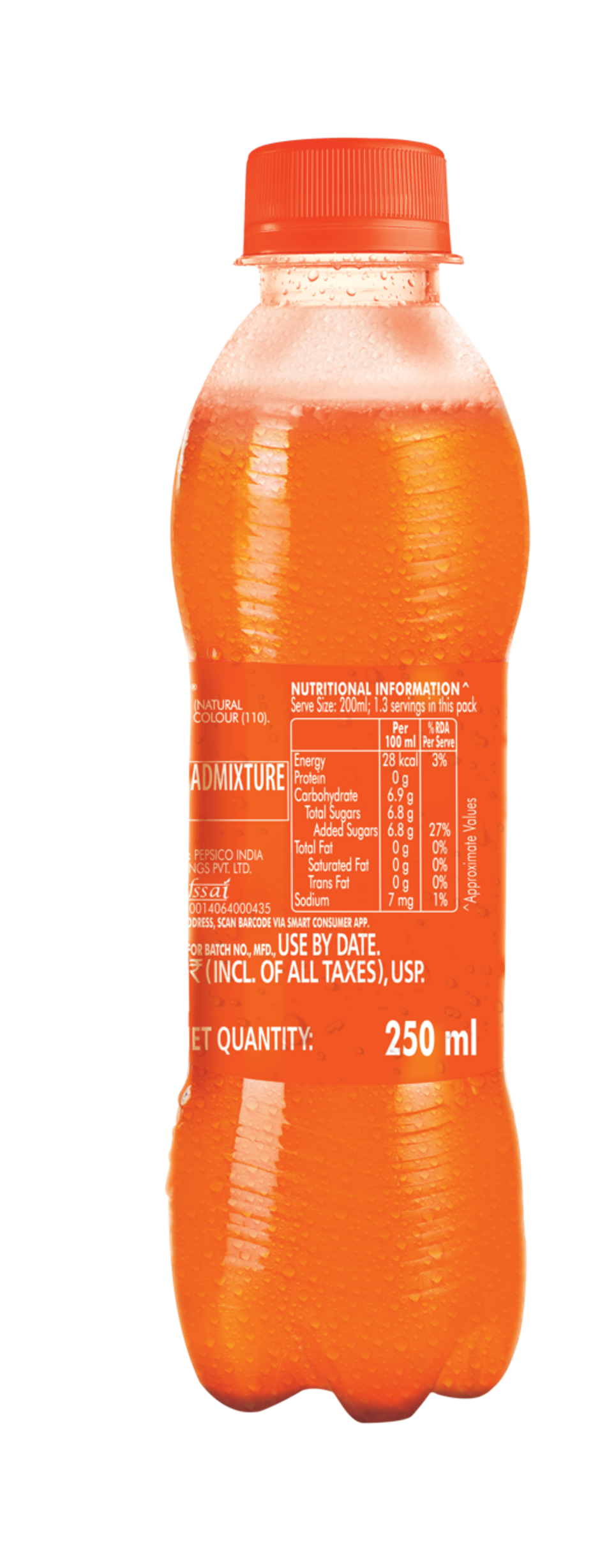 Mirinda Orange Flavoured Soft Drink 250 ml Combo