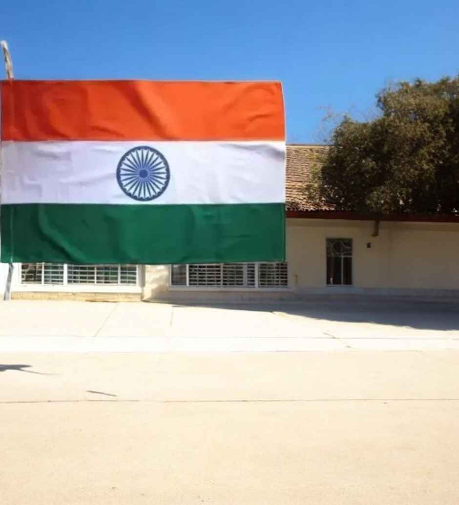 Indian National Flag | Satin Material | 30 x 20 inch | Tiyu traditions