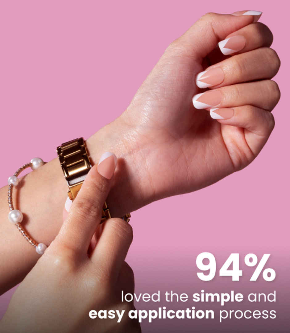 Typsy Beauty Press Play Instant Luxury Press-On Nails Kit - Ballerina Bow 10