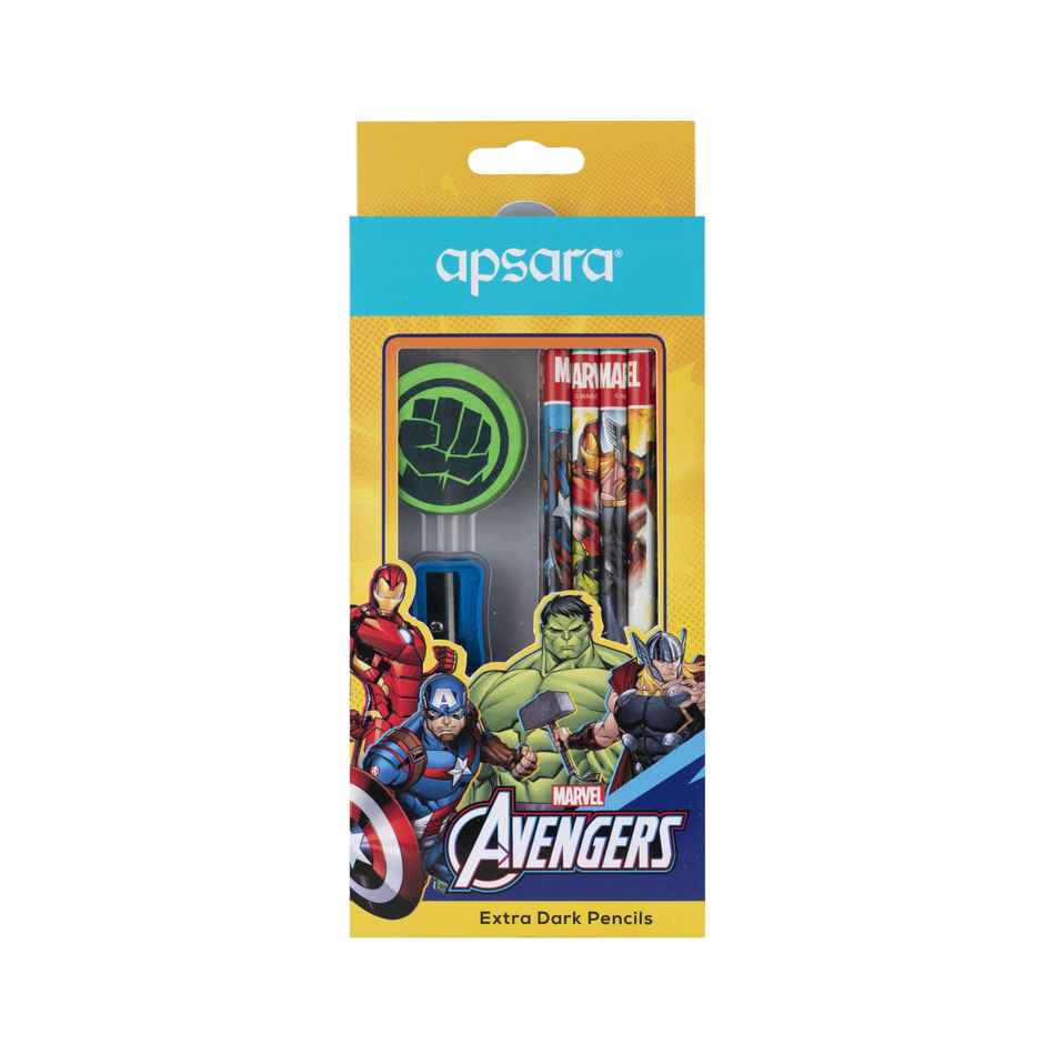 Apsara Marvel Avengers Extra dark pencil Pk-10