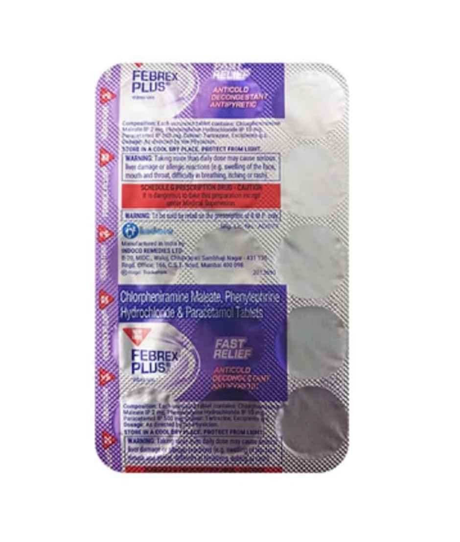 Febrex Plus Fast Relief Tablet