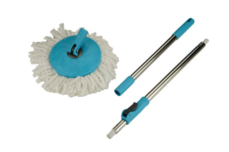 Proclean Refill Set Bucket Spin Mop | Telescopic Handle and Mop Disc
