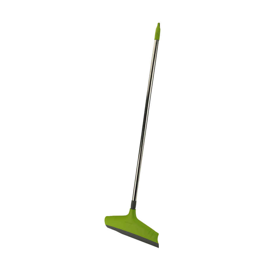 Proclean Bathroom Wiper | 12 Inch | With SS Handle - 31 Inch | Green