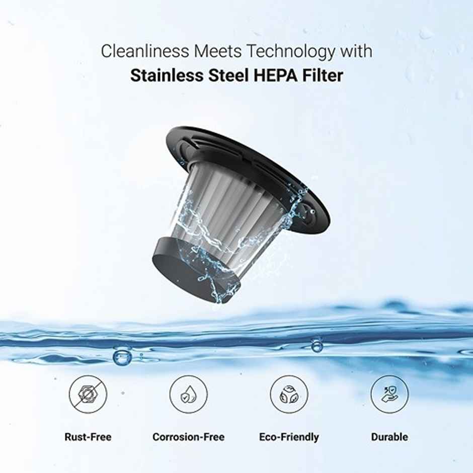 Dylect Sweep 200 Car Vacuum Cleaner | 100W | 4500Pa Suction | HEPA Filter | Copper Motor