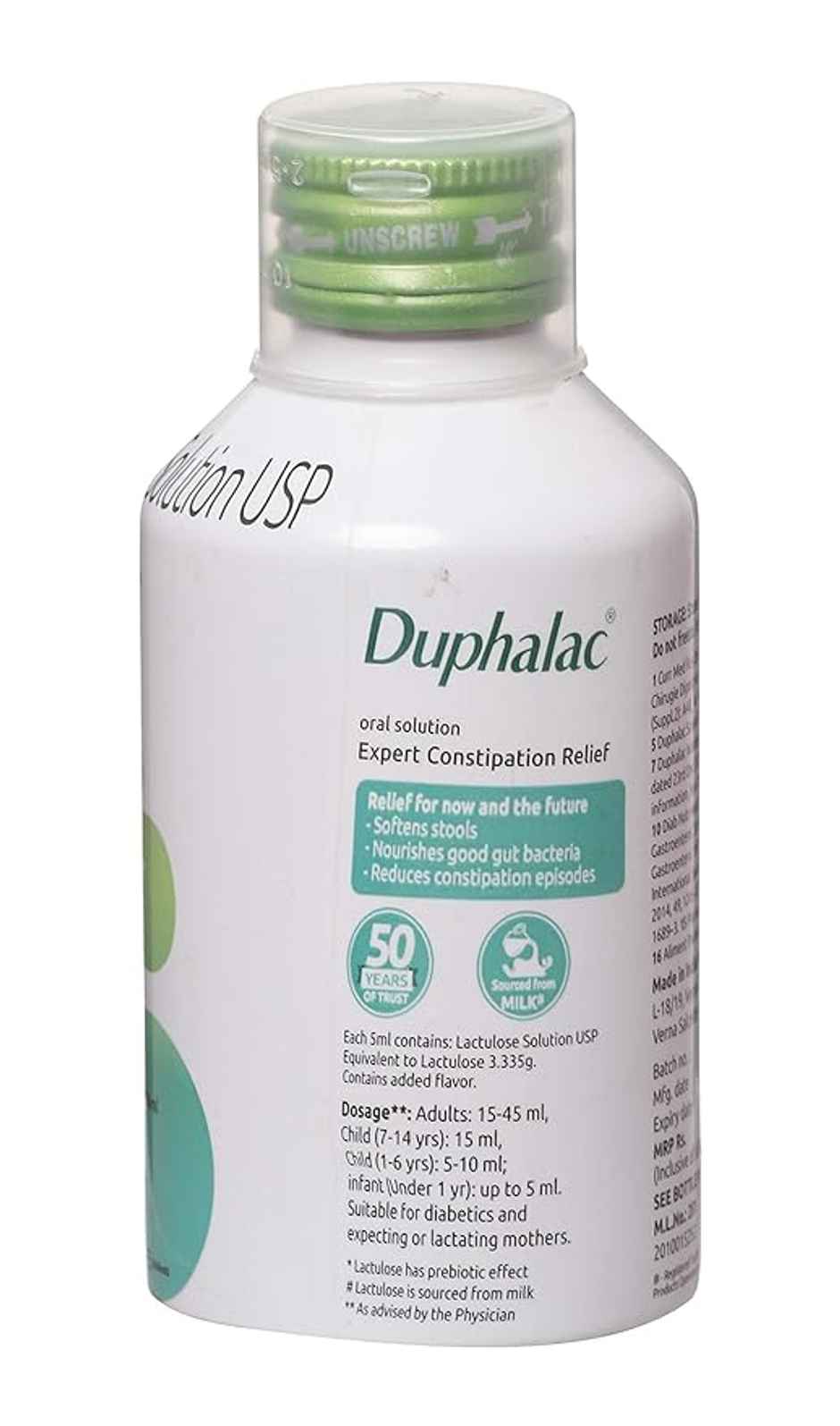 Duphalac Lemon  Flavour Oral Solution