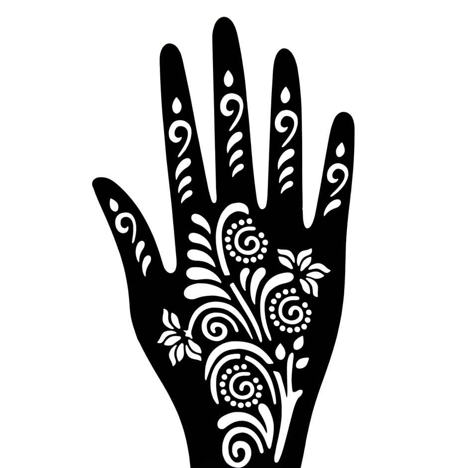 Henna Mehendi Stencil Assorted Design