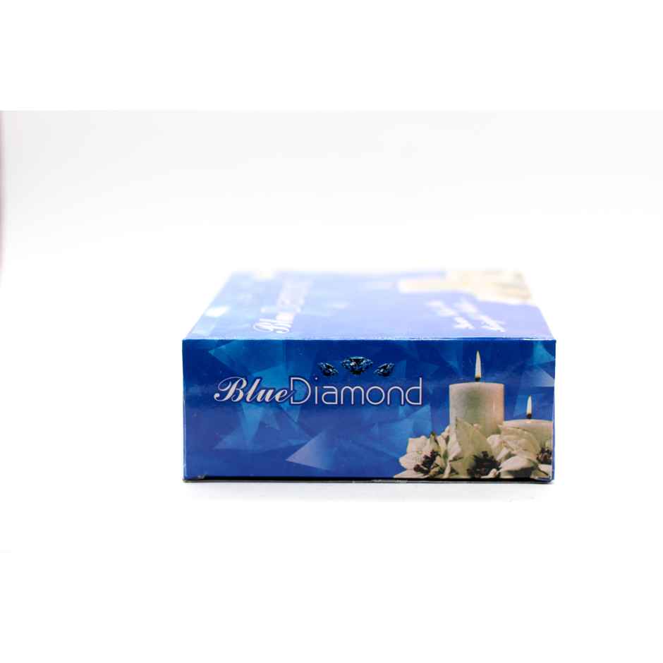 Auradecor Blue Diamond Candle | Multicolour | Home Decor