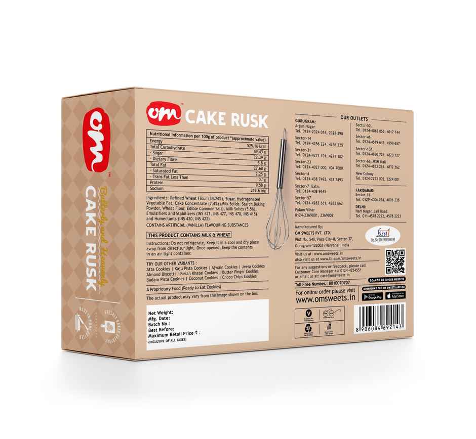 OM Cake Rusk