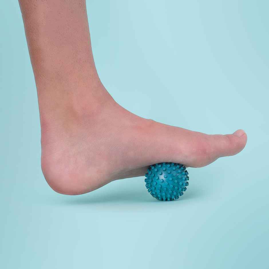 Decathlon Acupressure Massage Ball  | Teal Blue