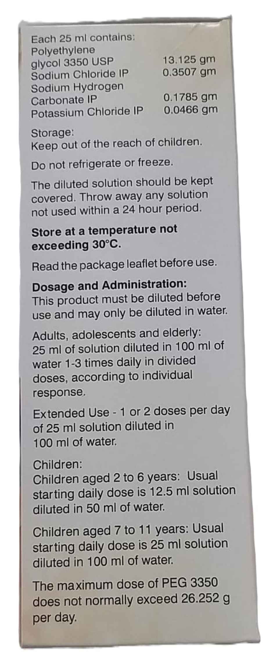 Pegalup Oral Solution