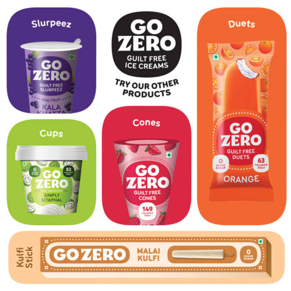 Go Zero Hazelnut Chocolate Low Calorie Guilt Free Ice Cream Bar