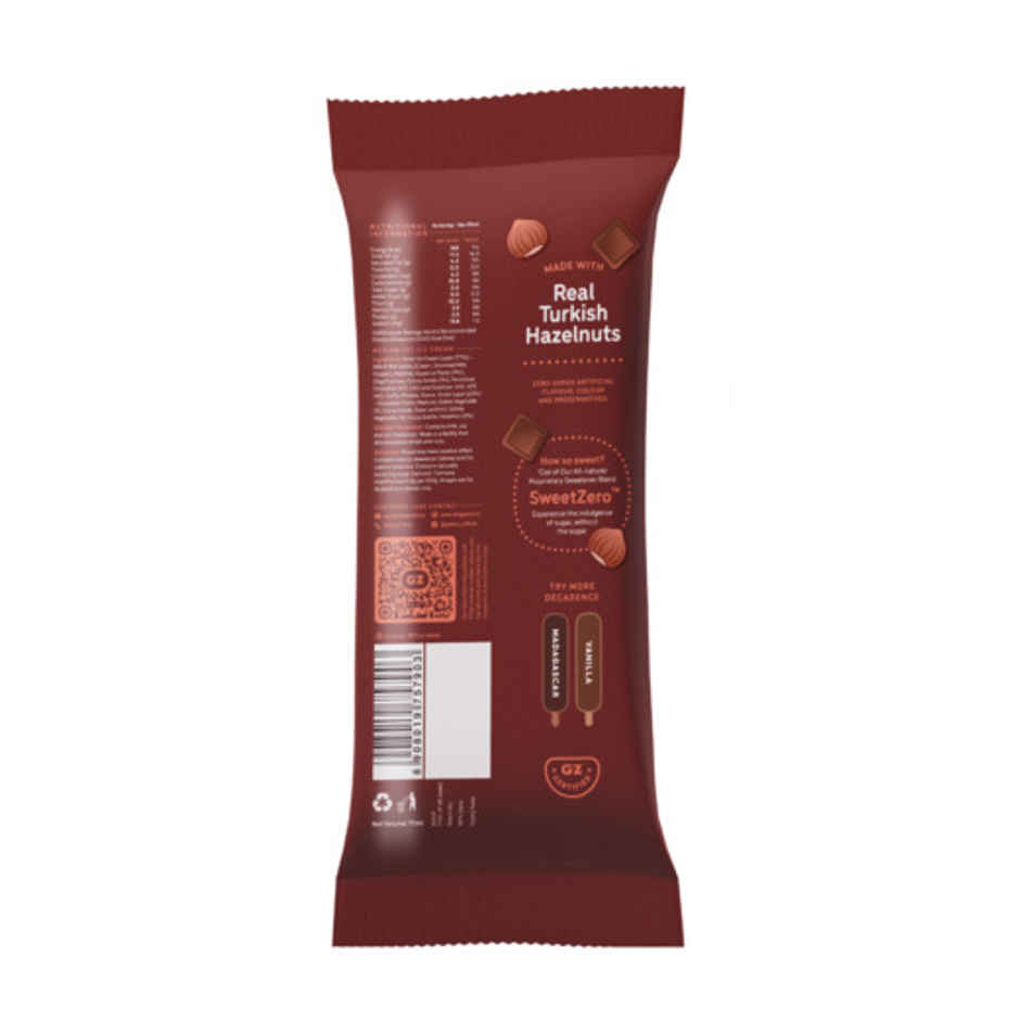 Go Zero Hazelnut Chocolate Low Calorie Guilt Free Ice Cream Bar