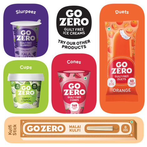 Go Zero Madagascar Chocolate Low Calorie Guilt Free Ice Cream Bar