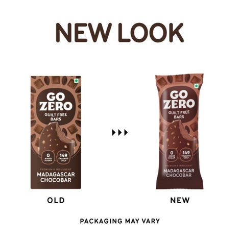 Go Zero Madagascar Chocolate Low Calorie Guilt Free Ice Cream Bar