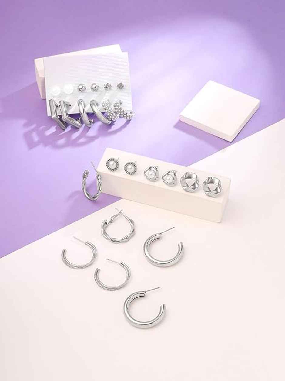 Yellow Chimes Earrings | YCFJER-064STDHOP-C-SL