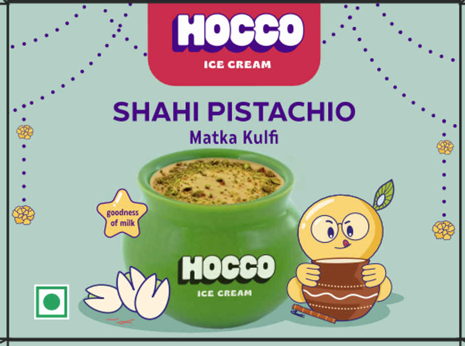 Hocco Shahi Pistachio Matka Kulfi Ice Cream Cup