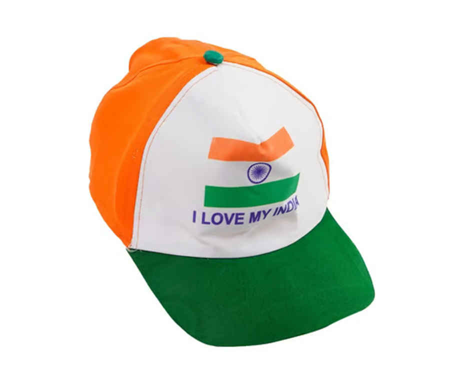 Tiyutraditions Tricolour Cap By Titutraditions - Freesize