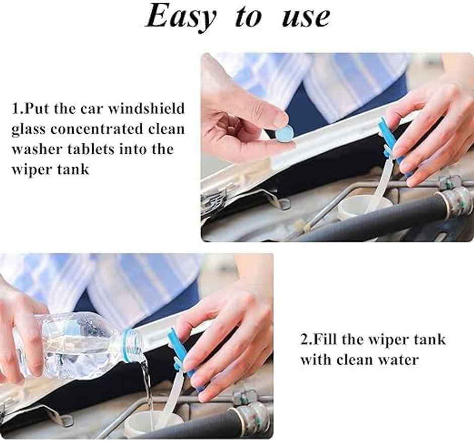 Park+ Windshield Cleaner Tablets