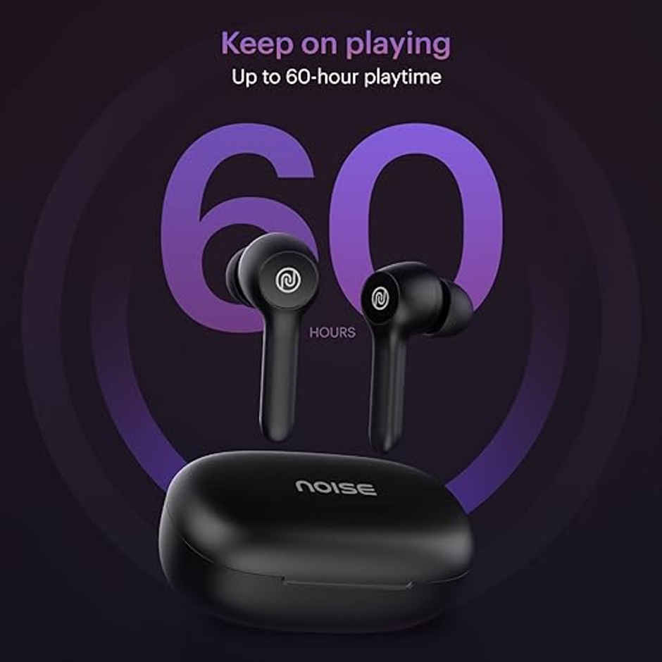 Noise Buds VS201 V3 Truly Wireless Bluetooth Earbuds - Matte Black